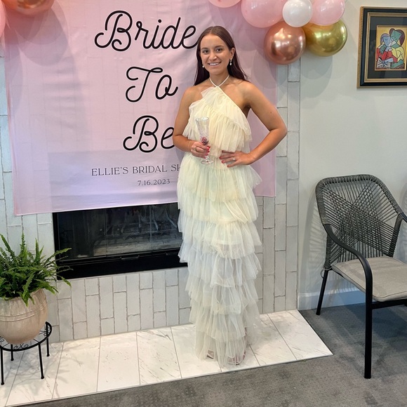 The Post Tiered Ruffle Dress - Picture 2 of 2